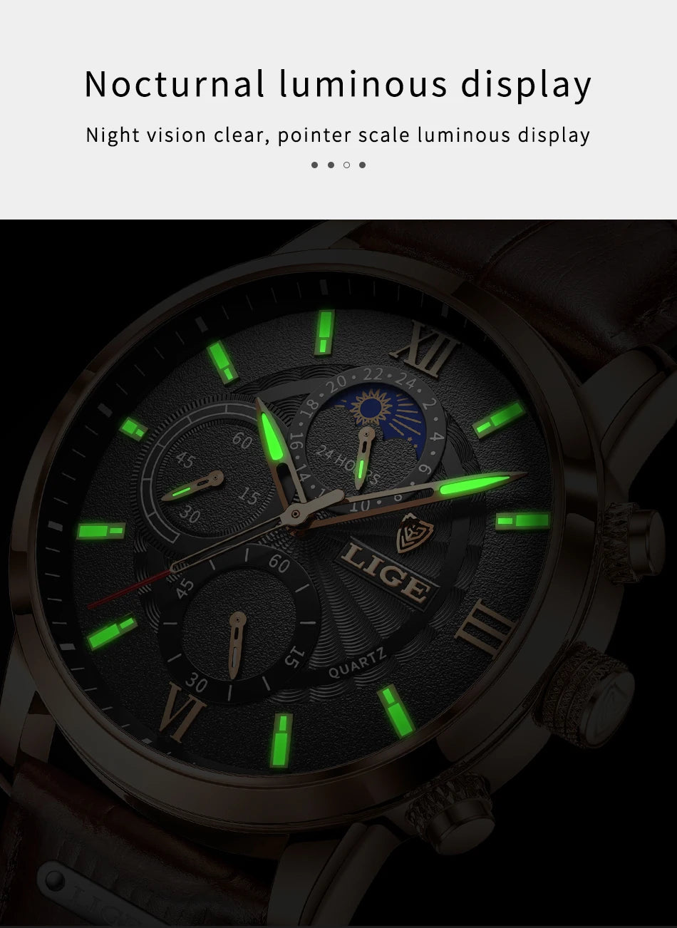 Mens Watch LIGE