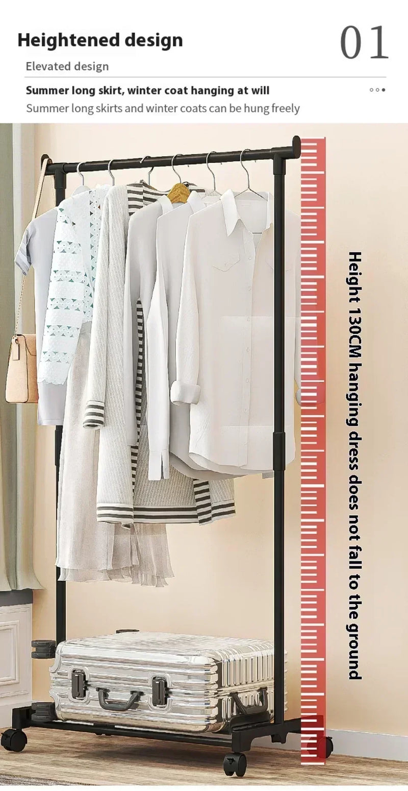 Movable Hanger Double Clothes