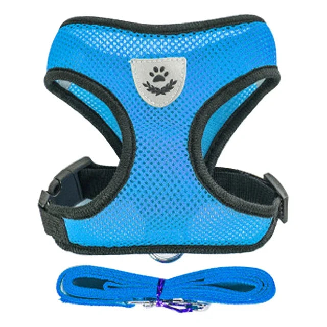 Cat Harness Vest Walking Lead Leash