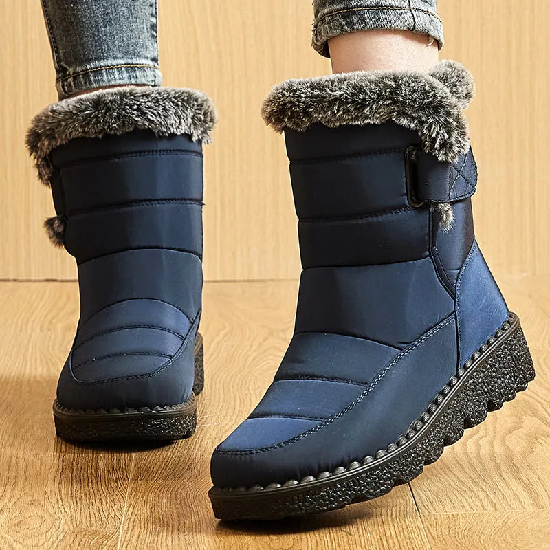 Waterproof snow boots