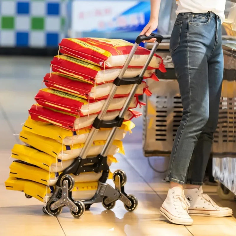 Foldable Stair Cart with Wheels