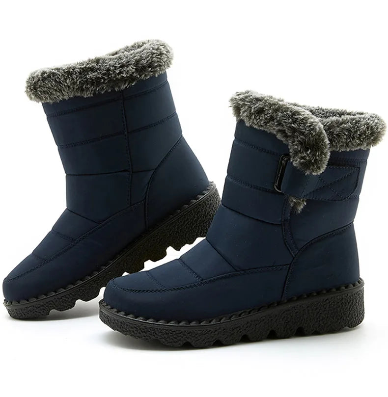 Waterproof snow boots