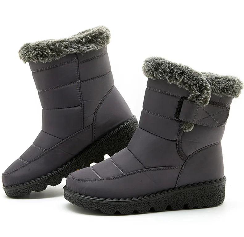 Waterproof snow boots