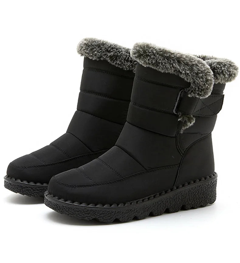 Waterproof snow boots