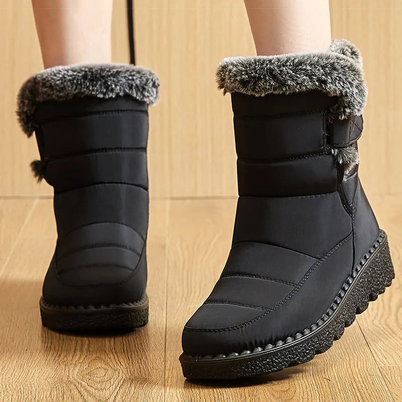 Waterproof snow boots