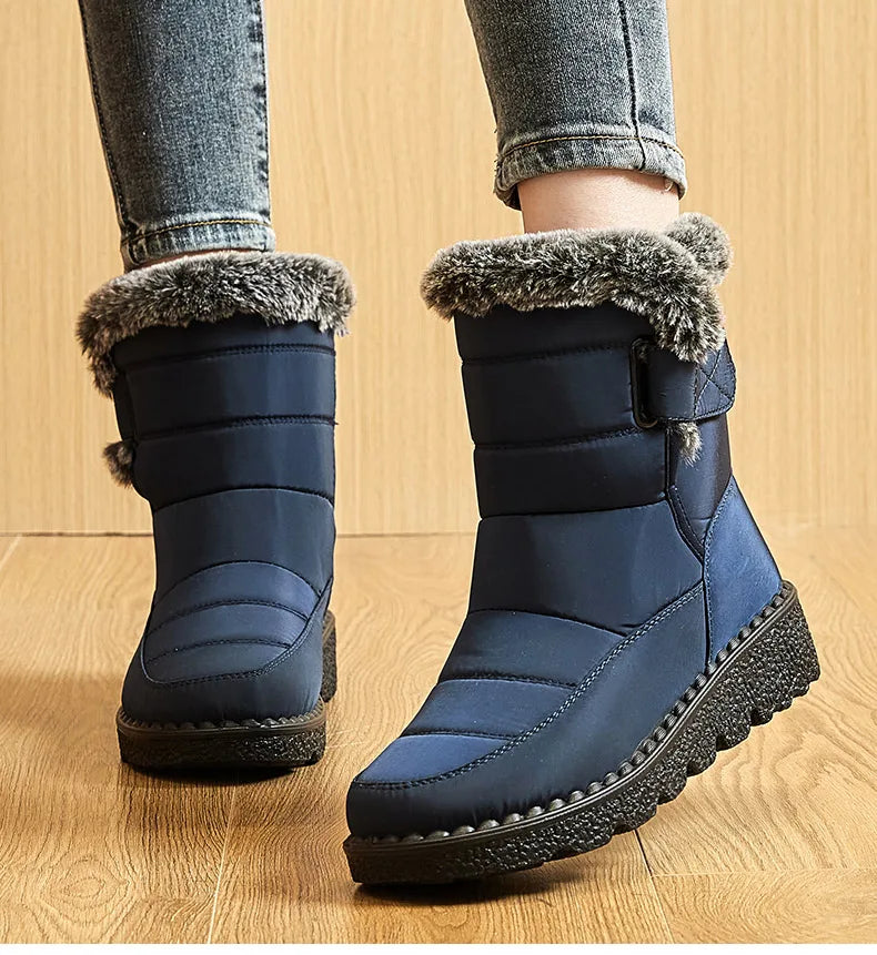 Waterproof snow boots