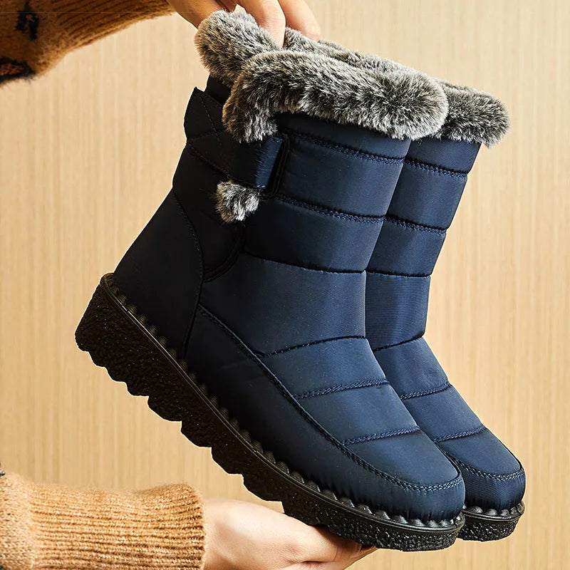 Waterproof snow boots